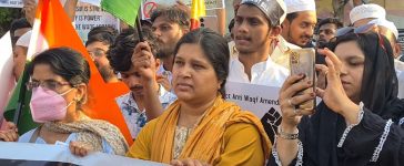 Freedom Park Sees Mass Protest Demanding Repeal of Waqf Act