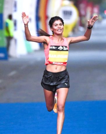 Abhishek Pal Breaks Record, Sanjivani Jadhav Defends Title at TCS World 10K Bengaluru