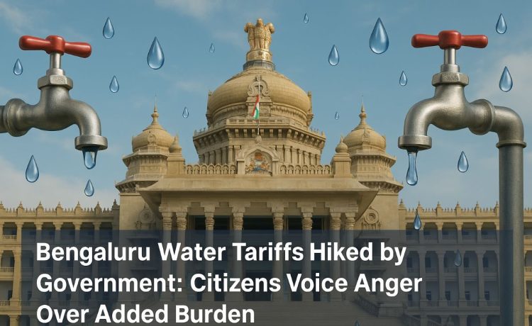 "Govt's Cruel Water Tax: Taxing water is daylight robbery, Will the Govt. Tax on Air after Water?"