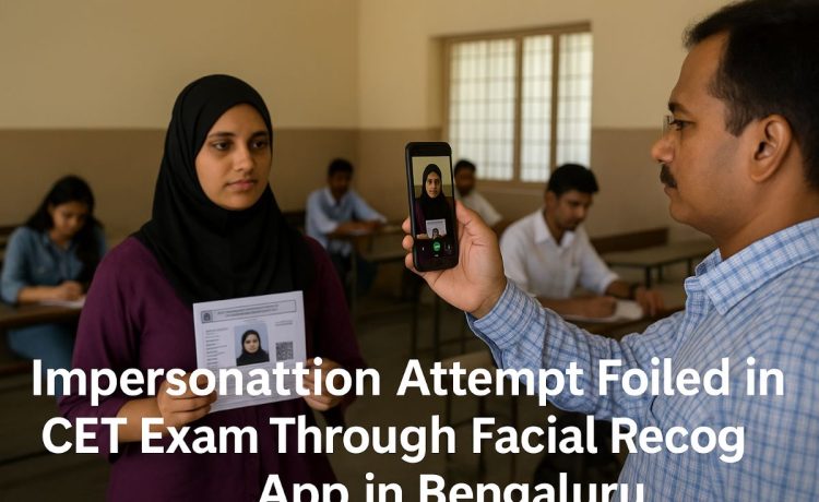 Impersonation Attempt Foiled in CET Exam Through Facial Recognition App in Bengaluru