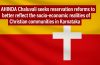 Christian Leaders AHINDA Chaluvali Demand Reservation Reforms in Karnataka