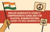 Muslim Bandŝhyava Vedike Leads Peaceful Protests Against Waqf Amendment
