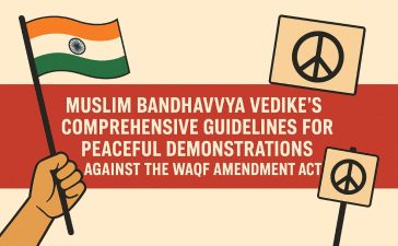 Muslim Bandŝhyava Vedike Leads Peaceful Protests Against Waqf Amendment