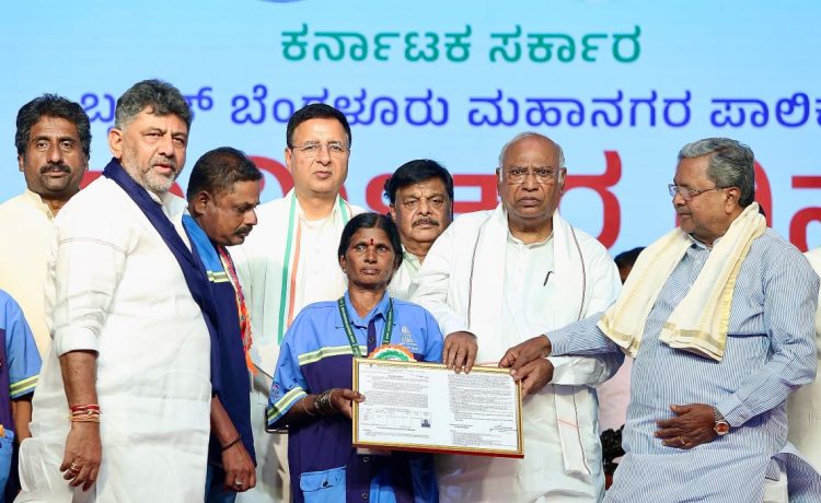 Over 12,000 Civic Workers Made Permanent on Labour Day in Bengaluru