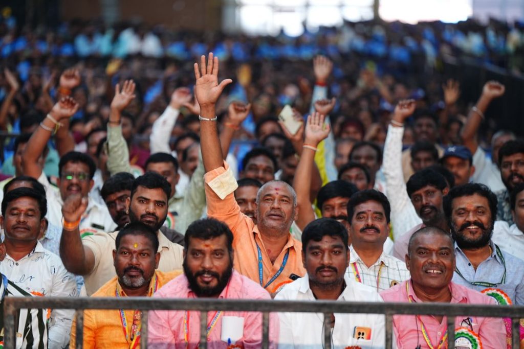 CM and DCM Distribute Appointment Letters to 12,692 BBMP Workers