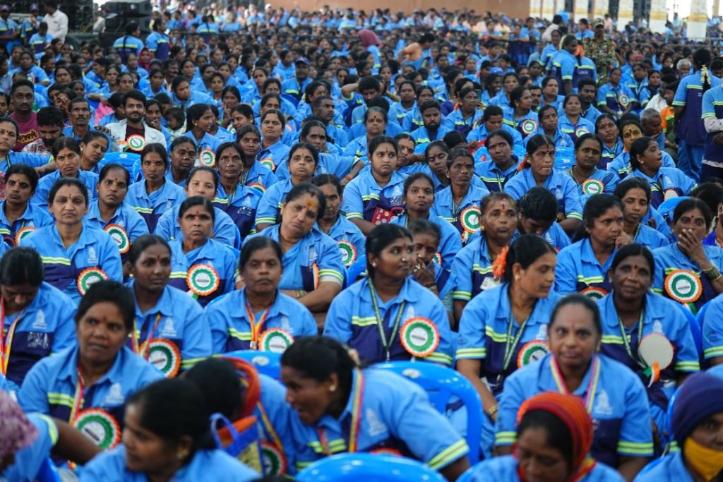 CM and DCM Distribute Appointment Letters to 12,692 BBMP Workers